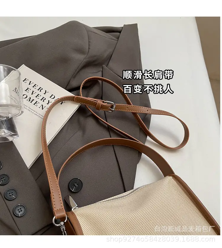 Women's Small Crossbody Bag Tan Leather 2024 — feature 3
