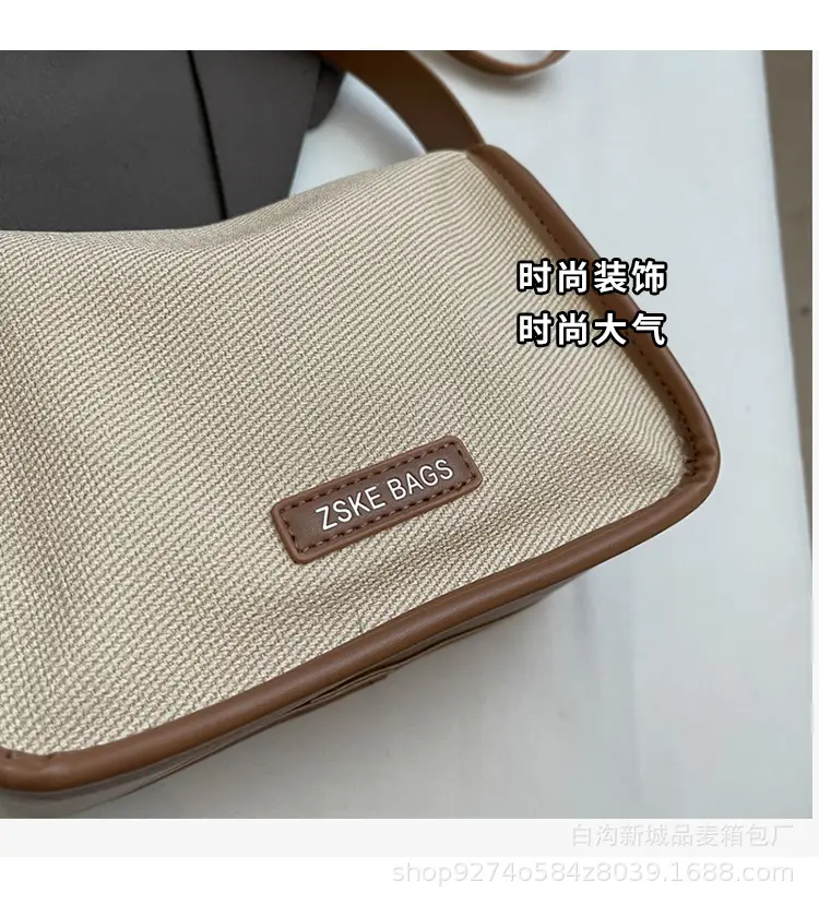 Women's Small Crossbody Bag Tan Leather 2024 — feature 7