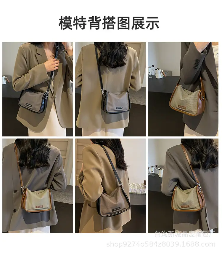 Women's Small Crossbody Bag Tan Leather 2024 — feature 9