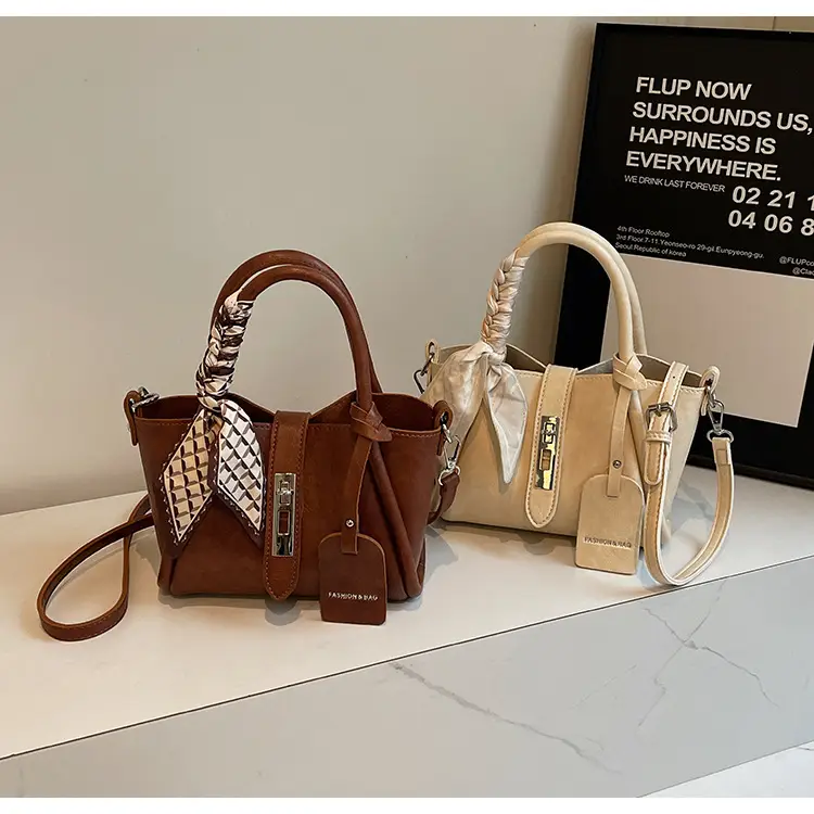 Black Western Style Shoulder Bag with Crossbody Strap — feature 28