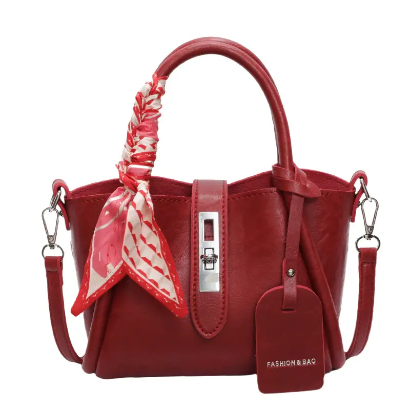 Black Western Style Shoulder Bag with Crossbody Strap - Image 4