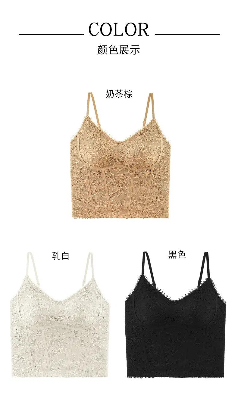 Warm Long Eyelash Back Sling V-Neck Top — feature 16