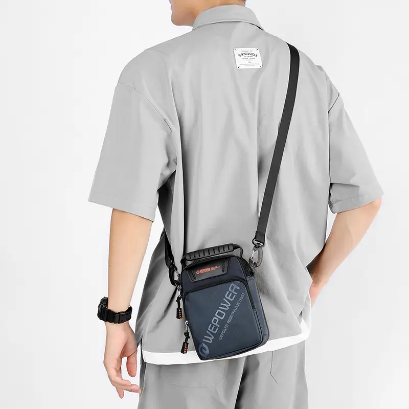 WEPOWER New Crossbody Bag Large Capacity Black - Image 6