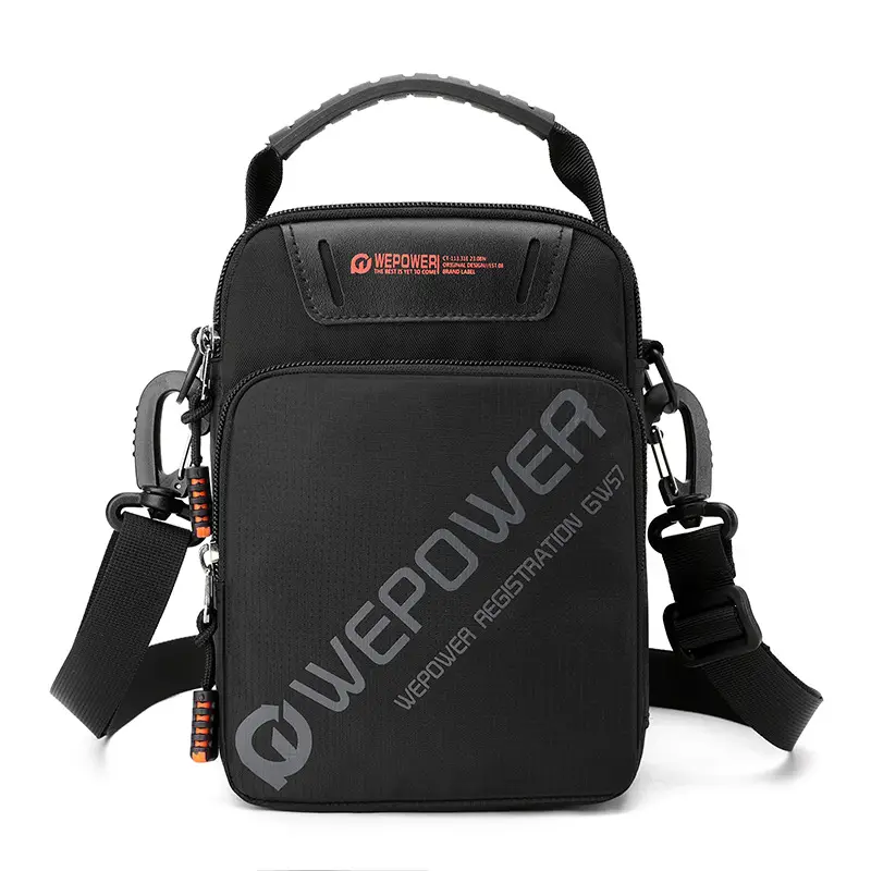 WEPOWER New Crossbody Bag Large Capacity Black - Image 9