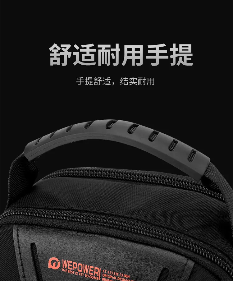 WEPOWER New Crossbody Bag Large Capacity Black — feature 13
