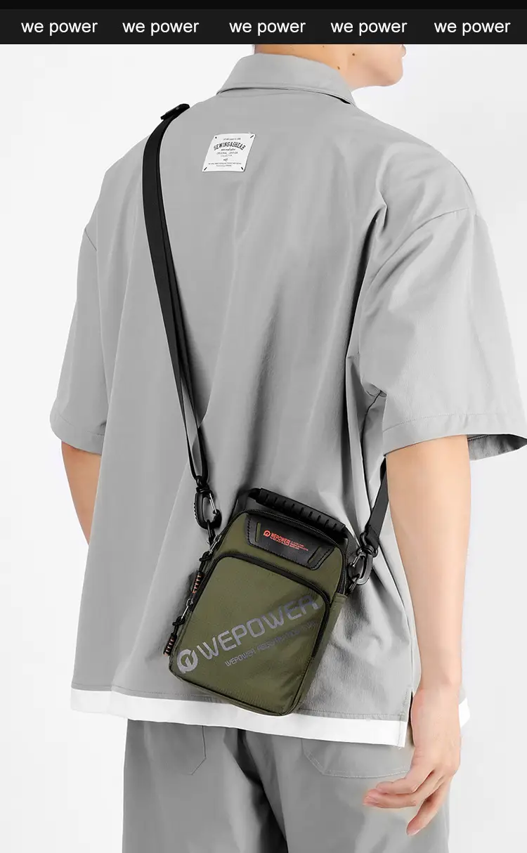 WEPOWER New Crossbody Bag Large Capacity Black — feature 16