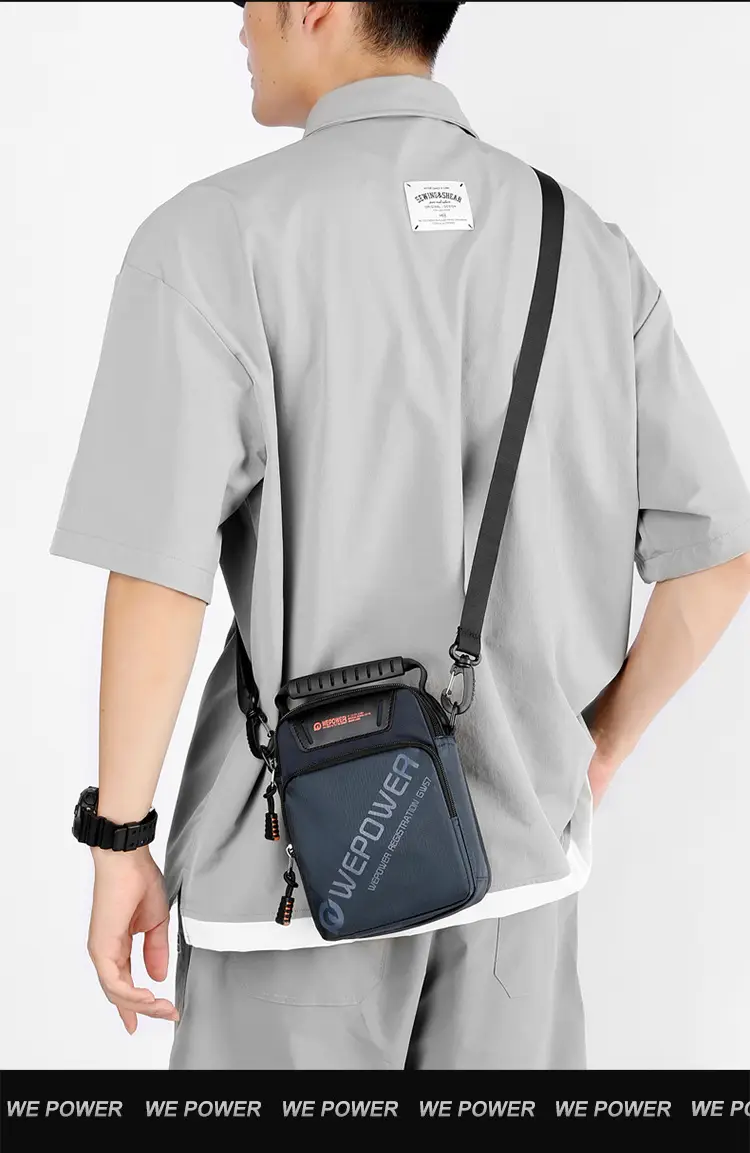 WEPOWER New Crossbody Bag Large Capacity Black — feature 19