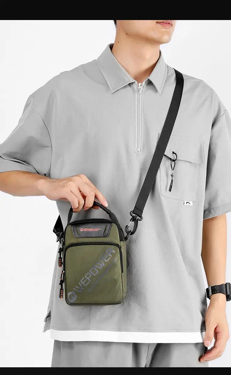 WEPOWER New Crossbody Bag Large Capacity Black — feature 8