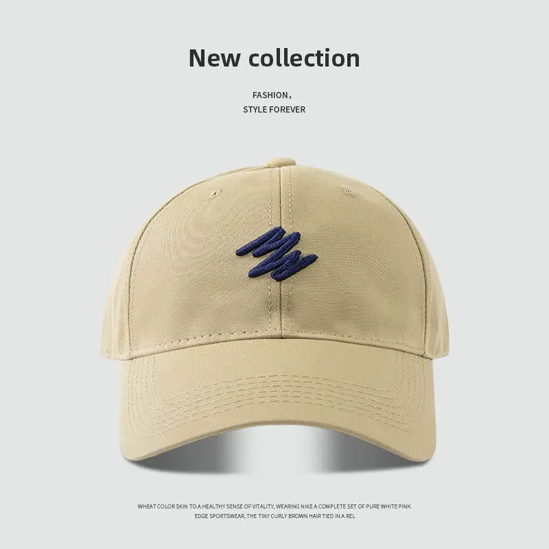 Maroon Big Head Face Show Small American Retro Baseball Cap - Image 9