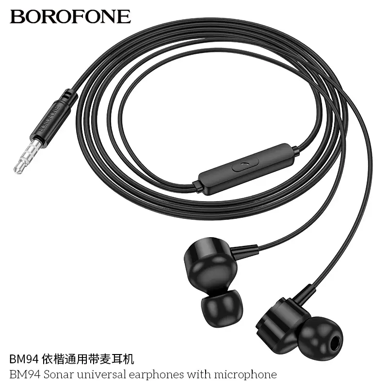 BOROFONE BM94 Wired Headset with 3.5mm Jack & Type-C Jack - Image 6