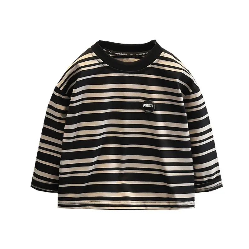 Boys Fake Two-Piece Sweatshirt 2025 Spring - Image 5