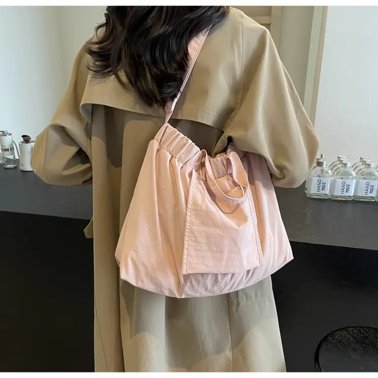 Waterproof Nylon Shoulder Bag Women Large Capacity — feature 25