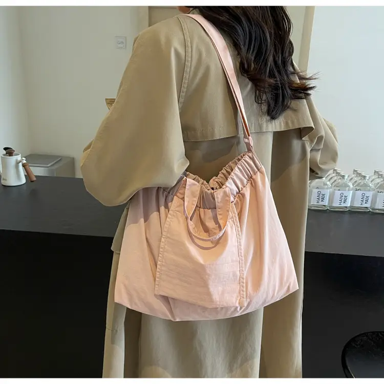 Waterproof Nylon Shoulder Bag Women Large Capacity — feature 26