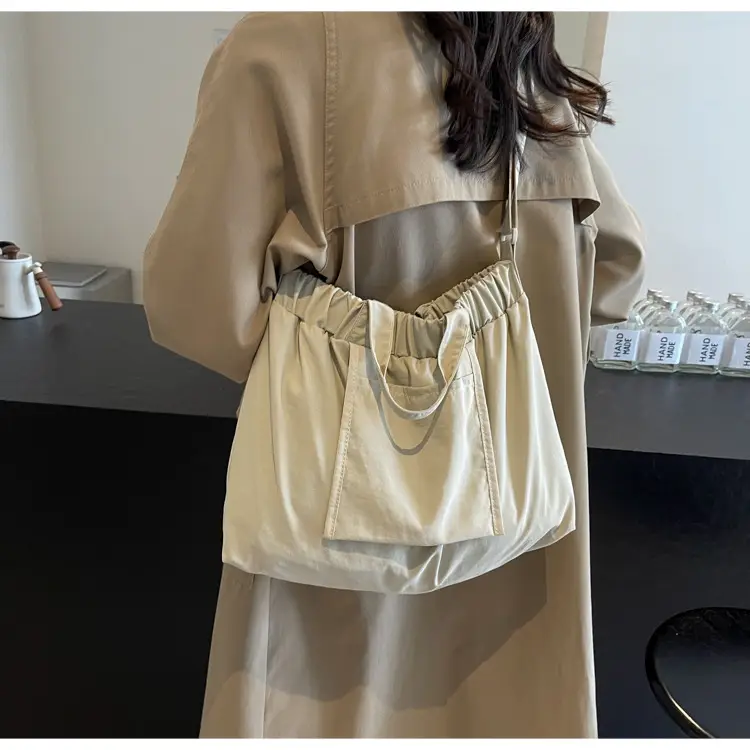 Waterproof Nylon Shoulder Bag Women Large Capacity — feature 29