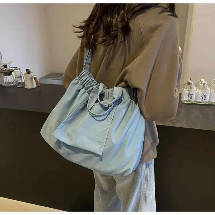 Waterproof Nylon Shoulder Bag Women Large Capacity — feature 33