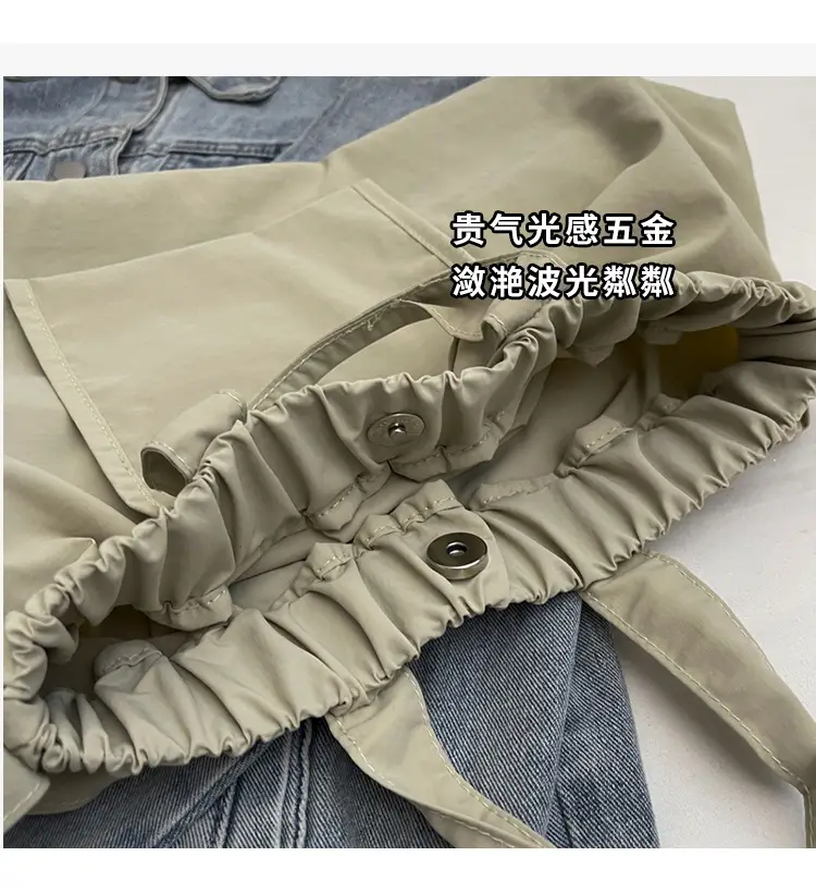 Waterproof Nylon Shoulder Bag Women Large Capacity — feature 4