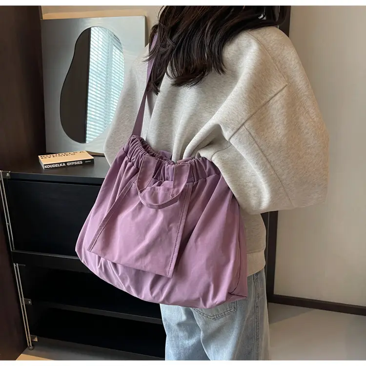 Waterproof Nylon Shoulder Bag Women Large Capacity — feature 41