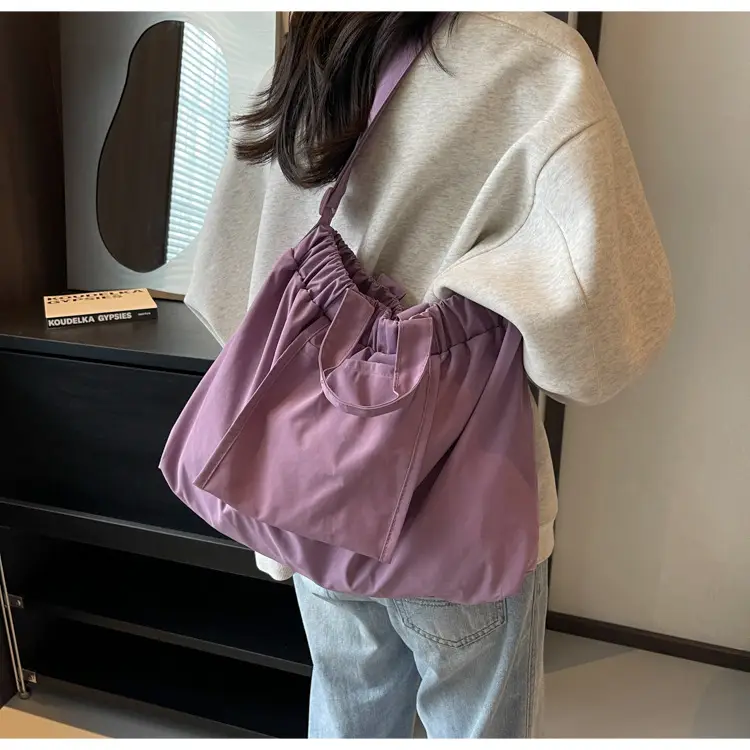 Waterproof Nylon Shoulder Bag Women Large Capacity — feature 44