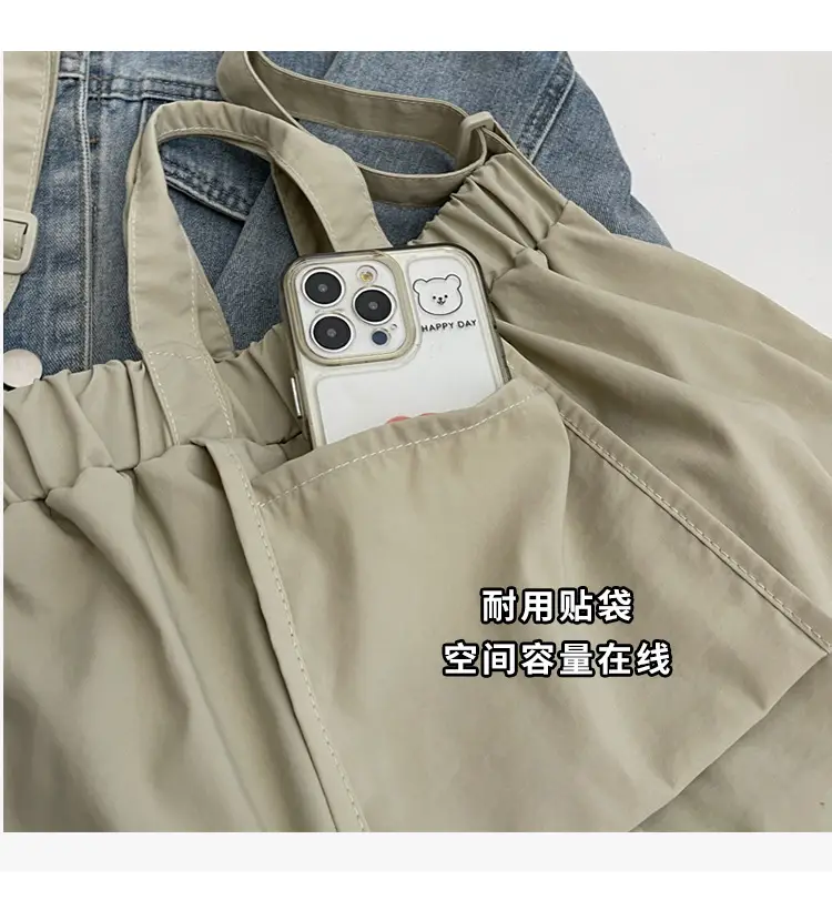 Waterproof Nylon Shoulder Bag Women Large Capacity — feature 7