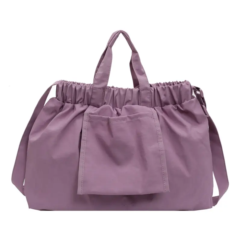 Waterproof Nylon Shoulder Bag Women Large Capacity - Image 4