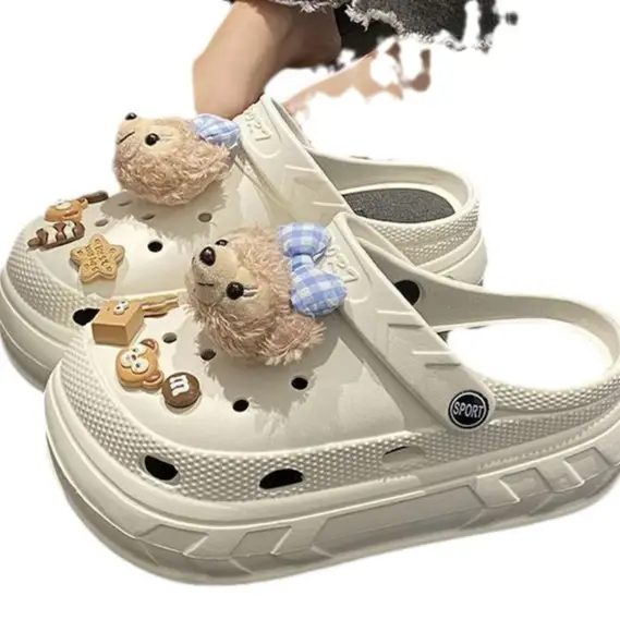 Cute Cartoon Clogs Women 2024 Summer Non-Slip - Image 11
