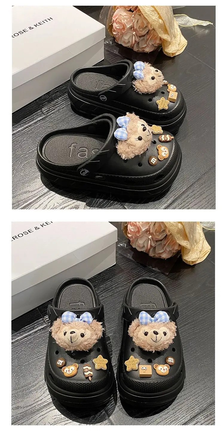 Cute Cartoon Clogs Women 2024 Summer Non-Slip — feature 24