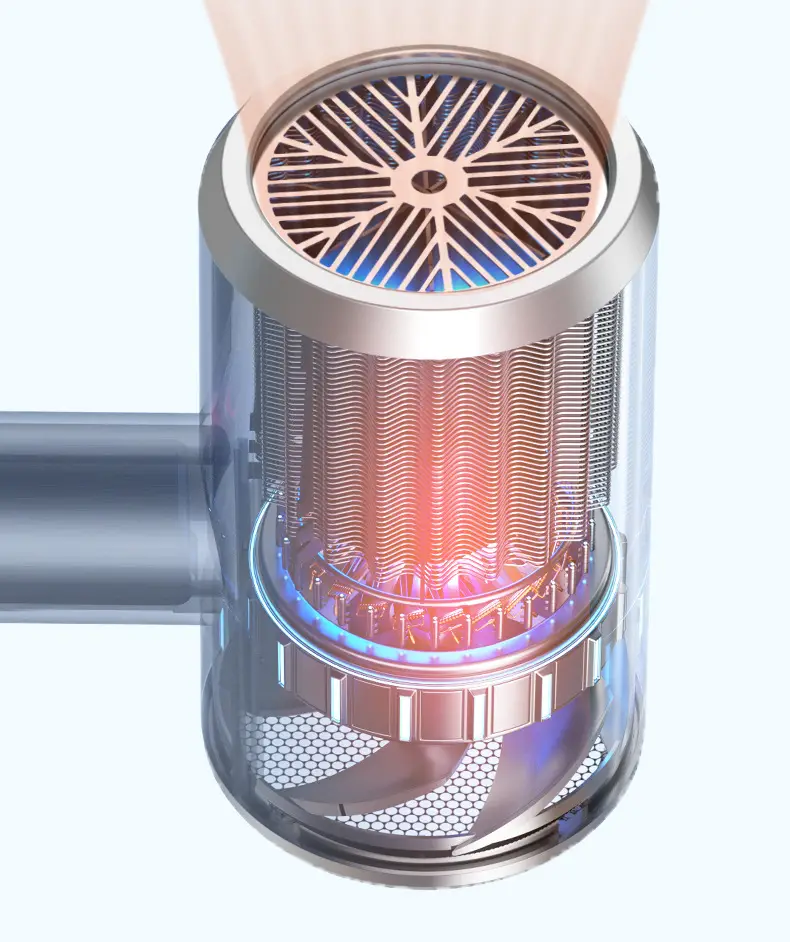 Green Hair Dryer with Negative Ion Technology — feature 19
