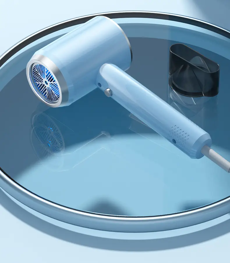 Green Hair Dryer with Negative Ion Technology — feature 2
