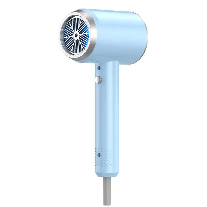 Green Hair Dryer with Negative Ion Technology