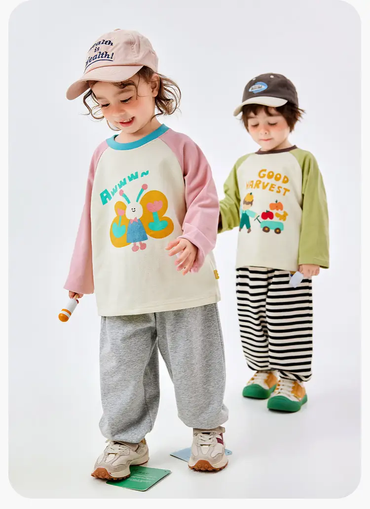 Dudu Baby Long Sleeve T-Shirt Spring Boys' Cartoon — feature 65