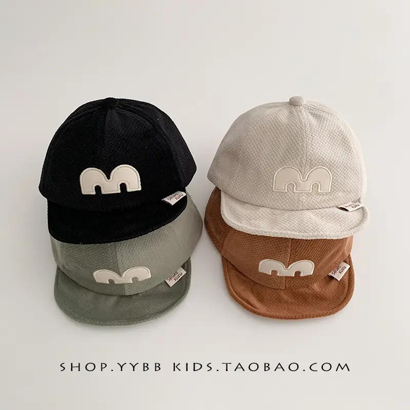 Ins Korean Letter Baby Cap Spring Autumn Windproof Warm - Image 7
