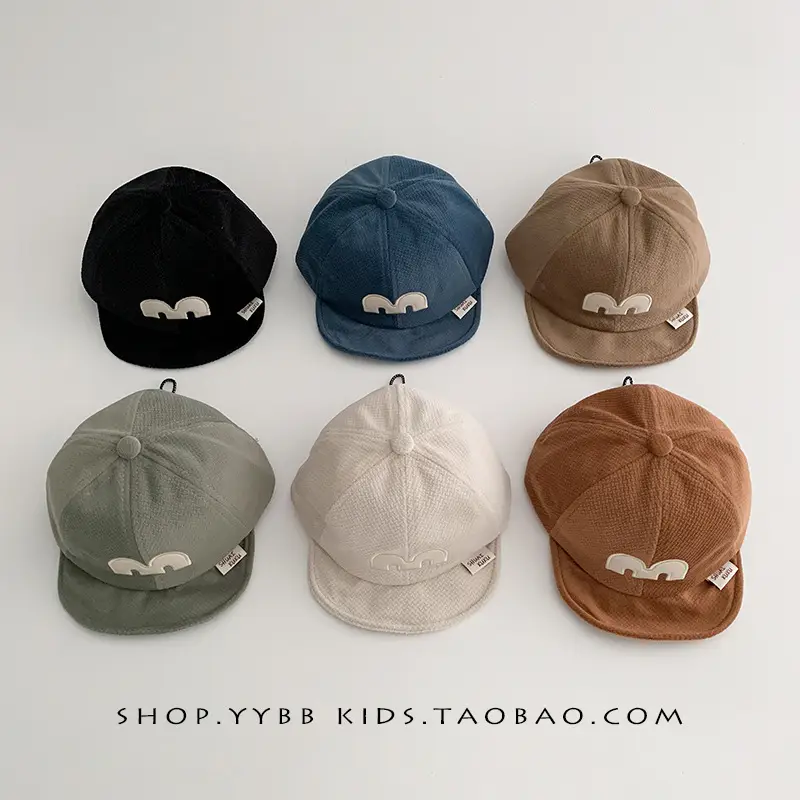 Ins Korean Letter Baby Cap Spring Autumn Windproof Warm - Image 9