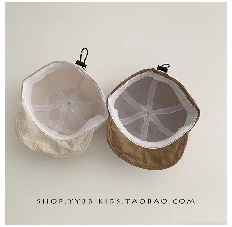 Ins Korean Letter Baby Cap Spring Autumn Windproof Warm β feature 12