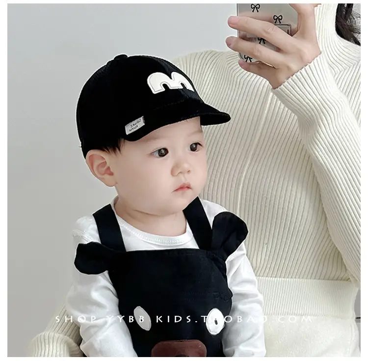 Ins Korean Letter Baby Cap Spring Autumn Windproof Warm β feature 6