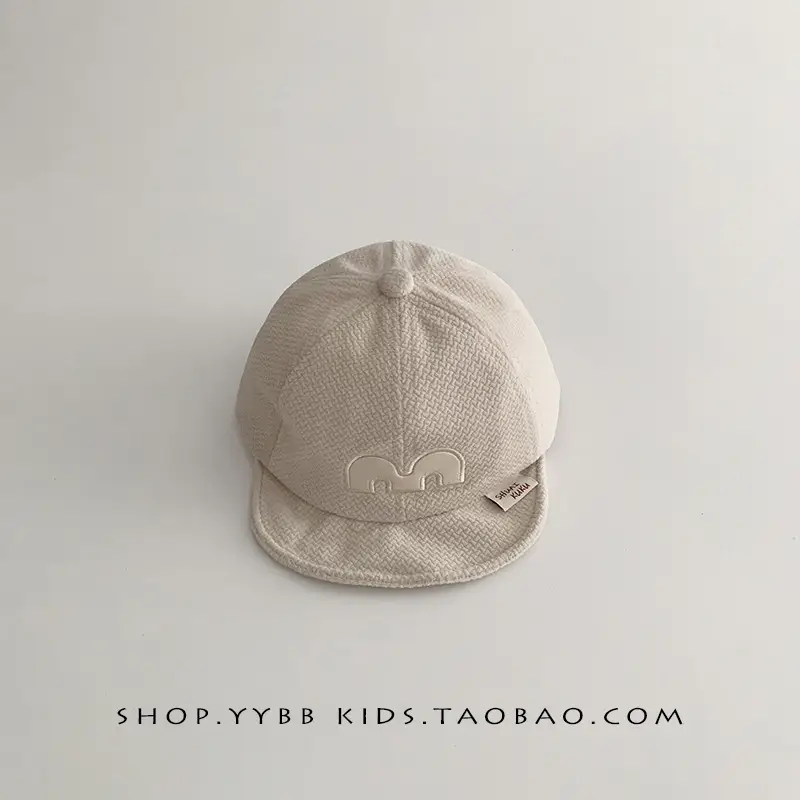 Ins Korean Letter Baby Cap Spring Autumn Windproof Warm - Image 2