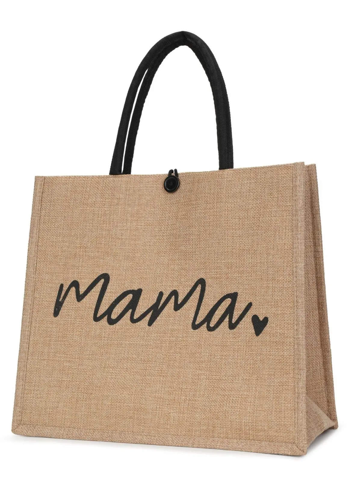 Linen Women's Commuter Bag with Geometric Print - Image 5