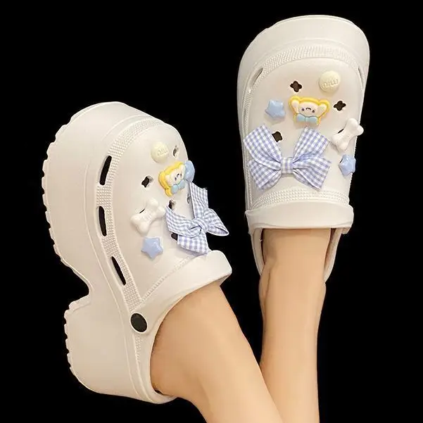 Women's White EVA Platform Sandals Summer Non-Slip