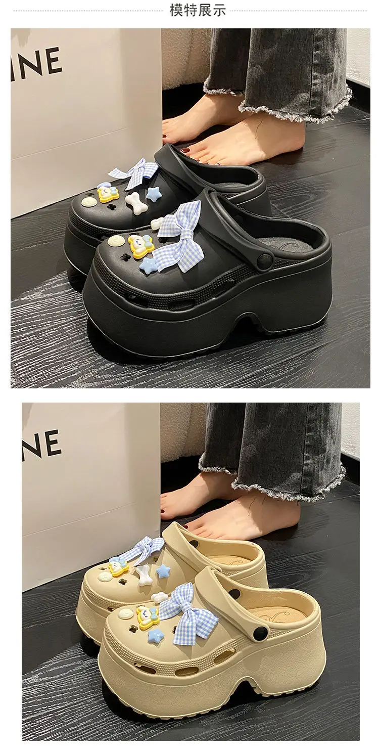 Women's White EVA Platform Sandals Summer Non-Slip — feature 13
