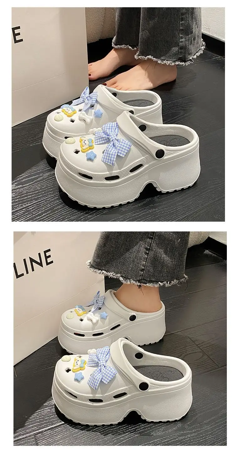 Women's White EVA Platform Sandals Summer Non-Slip — feature 14