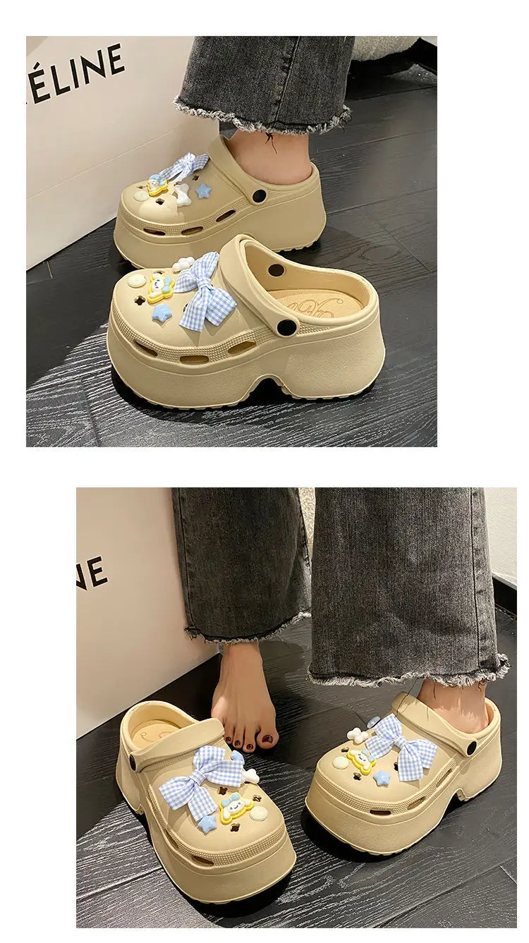Women's White EVA Platform Sandals Summer Non-Slip — feature 16