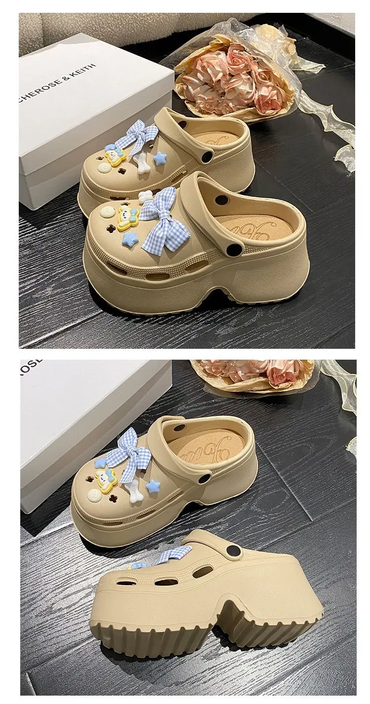 Women's White EVA Platform Sandals Summer Non-Slip — feature 23