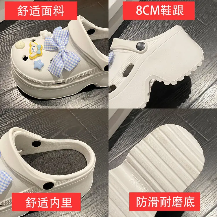 Women's White EVA Platform Sandals Summer Non-Slip — feature 25