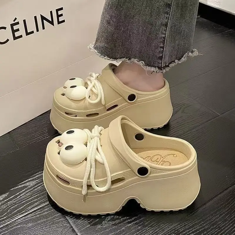 Women's White EVA Platform Sandals Summer Non-Slip