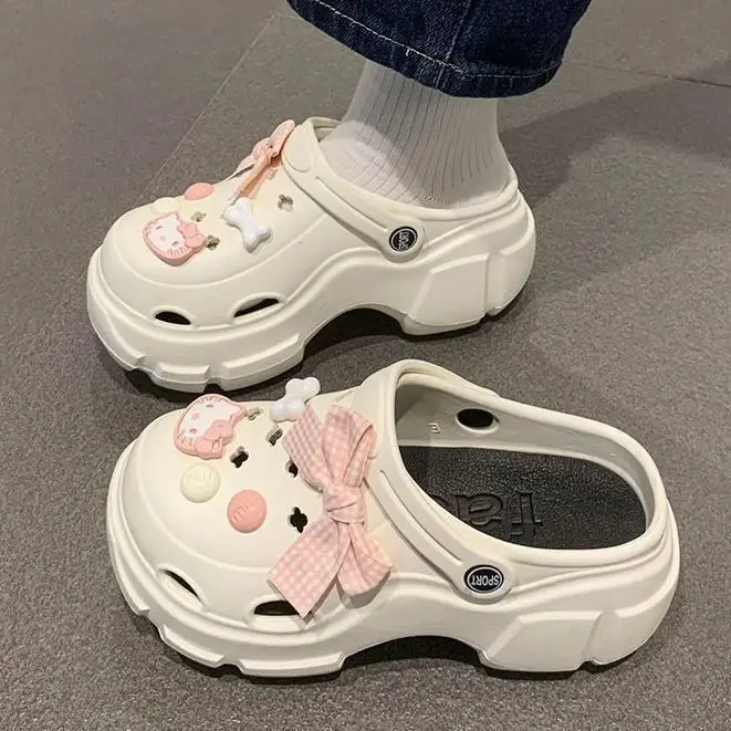 2026 Spring and Summer New Fashion Versatile Non-Slip Breathable Shoes for Petite Women with Soft Summer Materials - Image 5