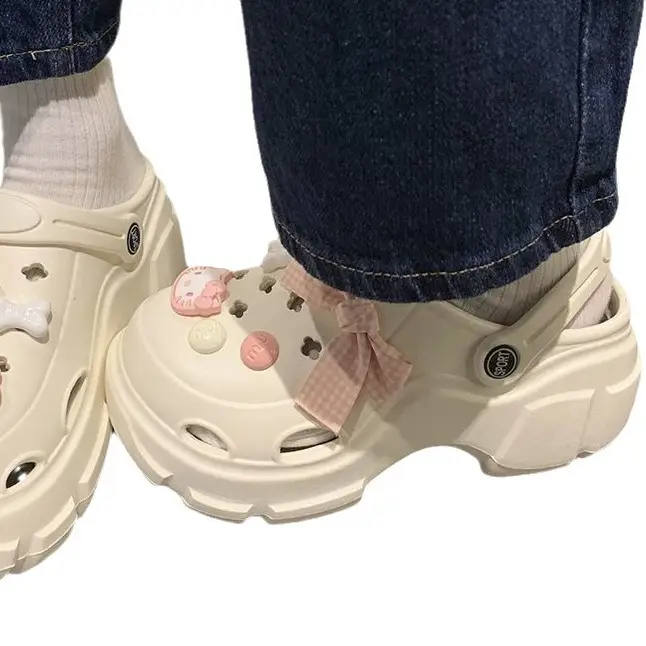 2026 Spring and Summer New Fashion Versatile Non-Slip Breathable Shoes for Petite Women with Soft Summer Materials - Image 8