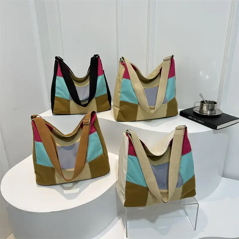 Retro Canvas Tote Bag 2024 New Fashion - Image 5