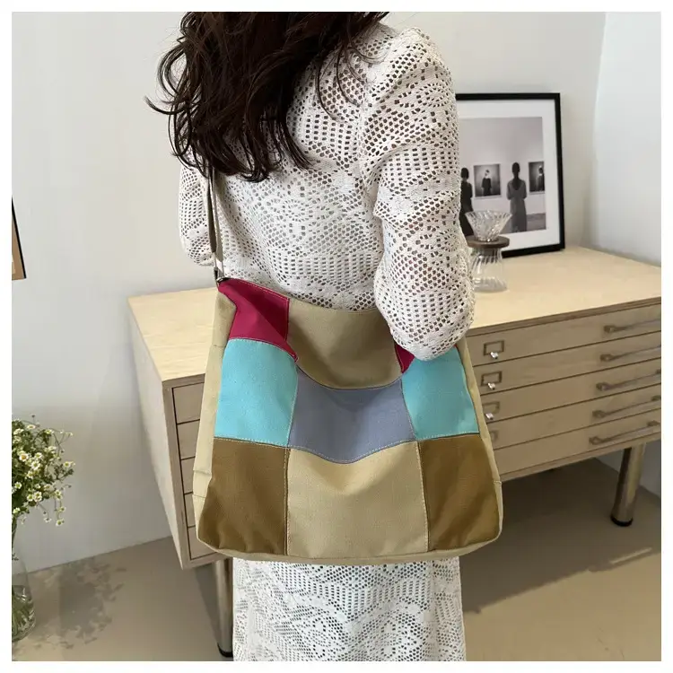 Retro Canvas Tote Bag 2024 New Fashion — feature 13