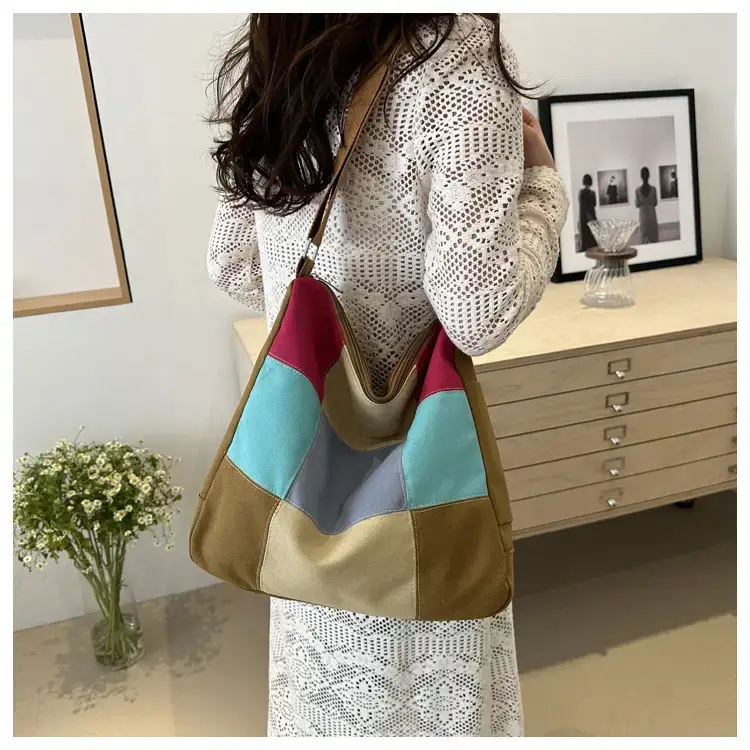 Retro Canvas Tote Bag 2024 New Fashion — feature 14
