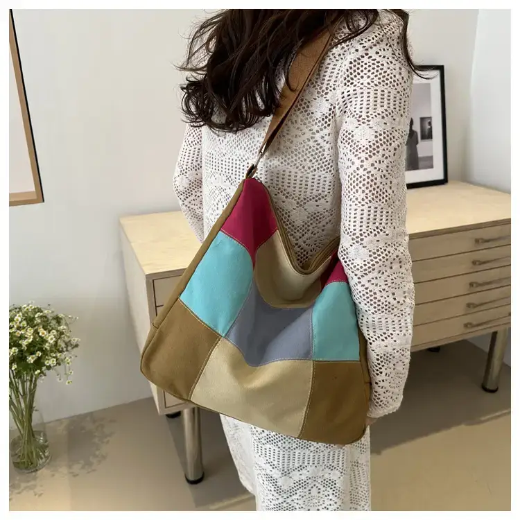 Retro Canvas Tote Bag 2024 New Fashion — feature 15