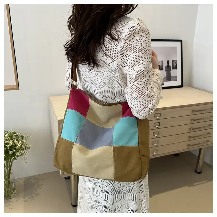 Retro Canvas Tote Bag 2024 New Fashion — feature 17
